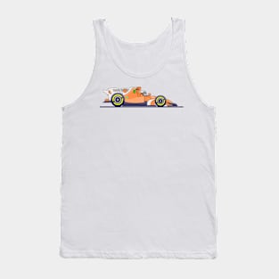 Race car, formula, race, car Tank Top